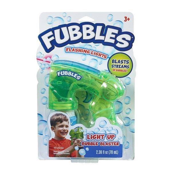 Fubbles buborékfújó Világító Buborékvető - zöld