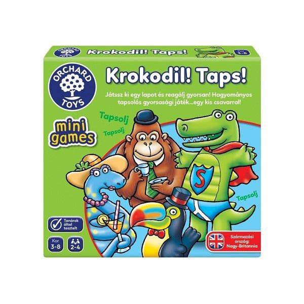Orchard Toys mini játékok - Krokodil! Taps!