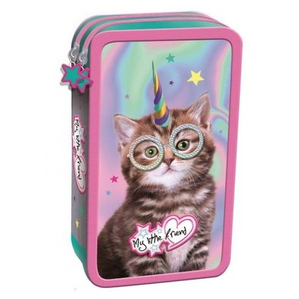 My Little Friend  cicás emeletes tolltartó – Catcorn