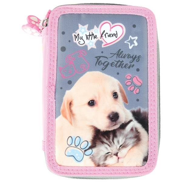 My Little Friend 3 emeletes tolltartó – Cat & Dog