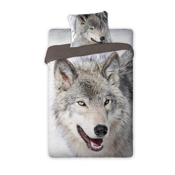 Farkas mintás ágyneműhuzat szett 140x200 cm