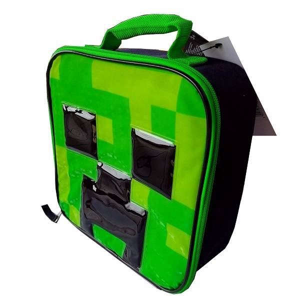 Minecraft uzsonnás táska hőtárolós - Creeper