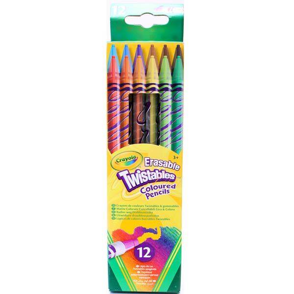 Crayola csavarozható színes ceruza 12 db