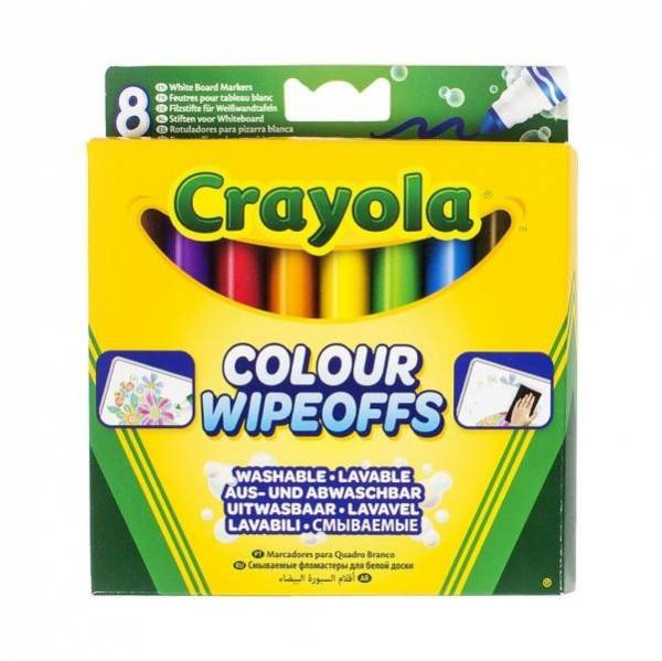 Crayola letörölhető táblafilc 8 db-os készlet