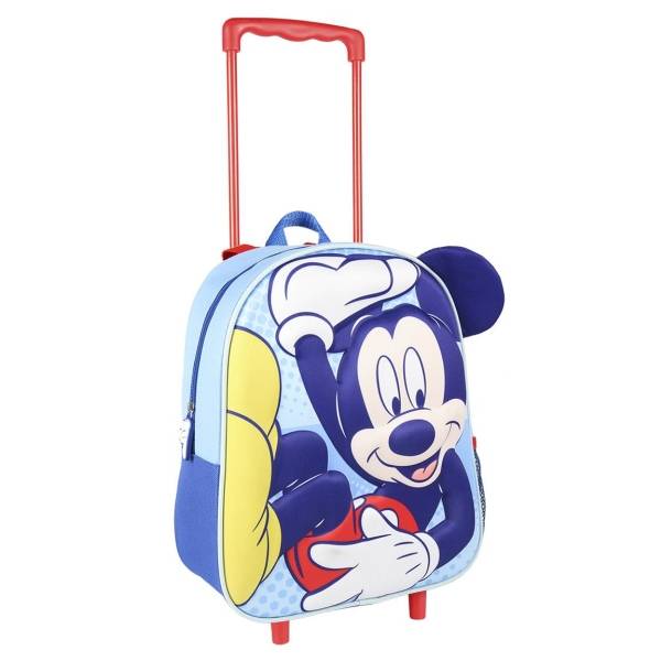 Mickey gurulós táska 3D mintával