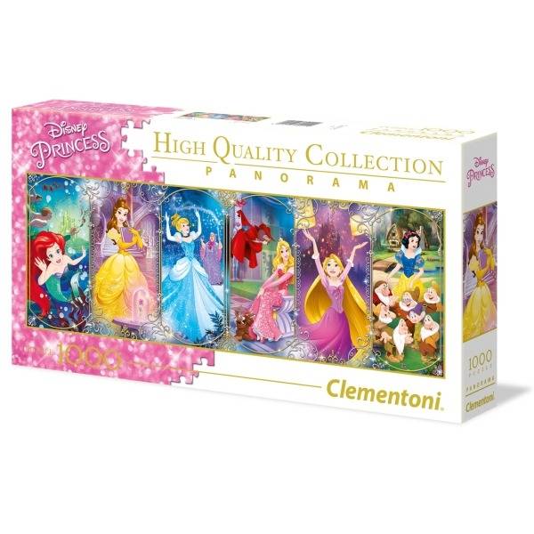 Disney Princess panoráma puzzle 1000 db-os