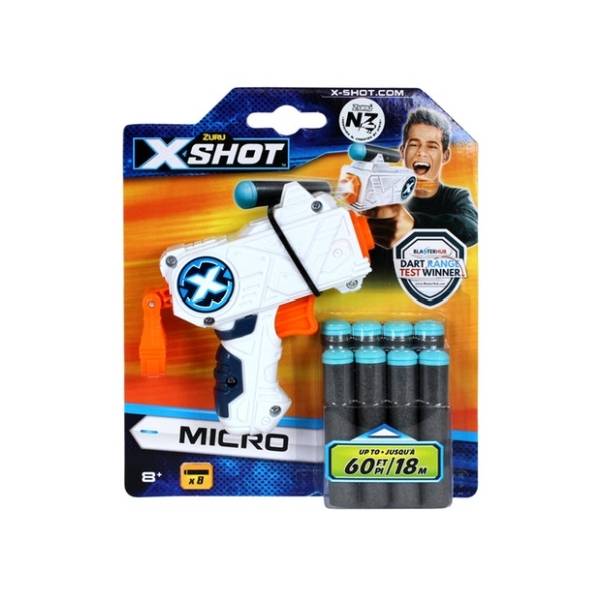 Zuru X-Shot szivacslövő játék fegyver - Mini pisztoly