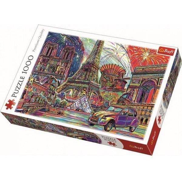 Trefl puzzle 1000 db-os - Párizs színei