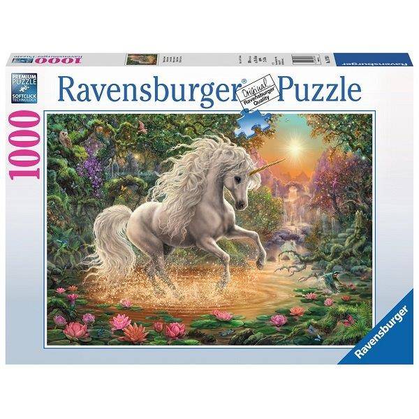 Unikornisos puzzle 1000 db-os Ravensburger - Misztikus egyszarvú