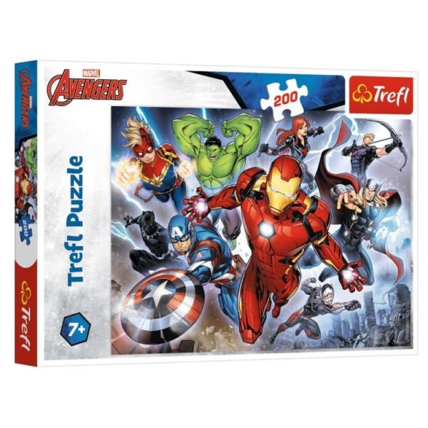 Avengers puzzle 200 db-os Trefl - Bosszúállók