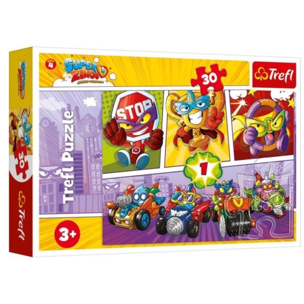 Trefl puzzle 30 db-os - Super Zings