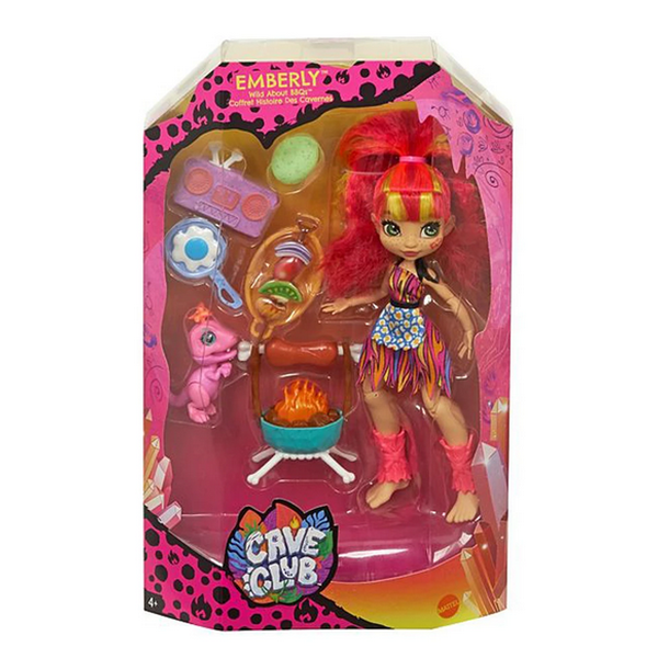 Cave Club baba bébi őslénnyel - Emberly játékszett