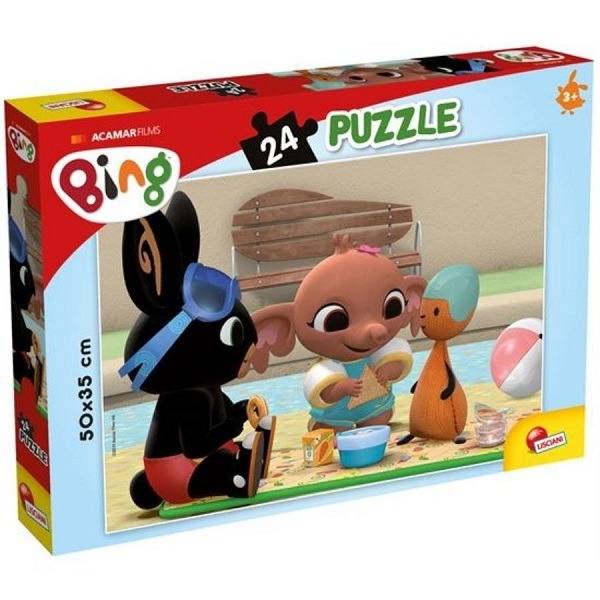 Bing nyuszi puzzle 24 db - Piknik