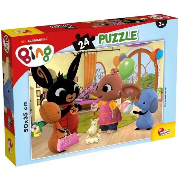 Bing nyuszi puzzle 24 db - Induljon a buli