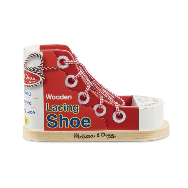 Melissa and Doug Készségfejlesztő játék cipőfűzés