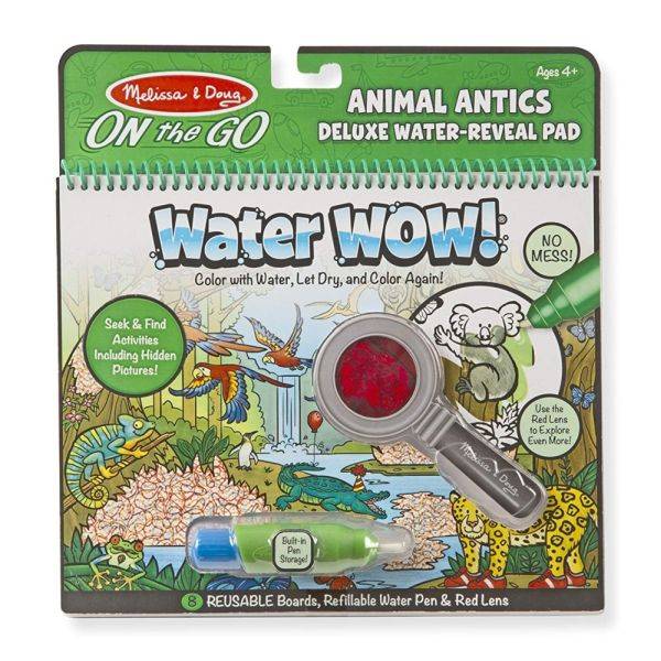 Melissa and Doug Rajzolás vízzel deluxe állati bohócságok