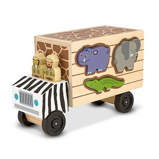 Melissa and Doug állatos formaillesztő fajáték