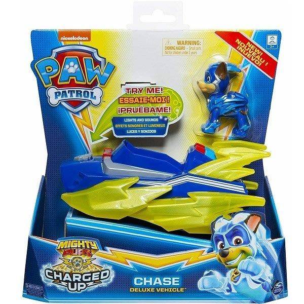 Mancs őrjárat Mighty Pups Charged Up járművek - Chase