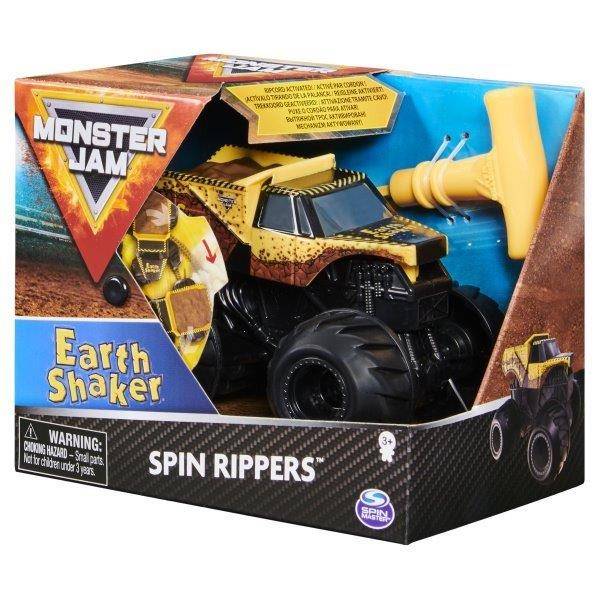 Monster Jam Spin Rippers kisautó - Earth Shaker