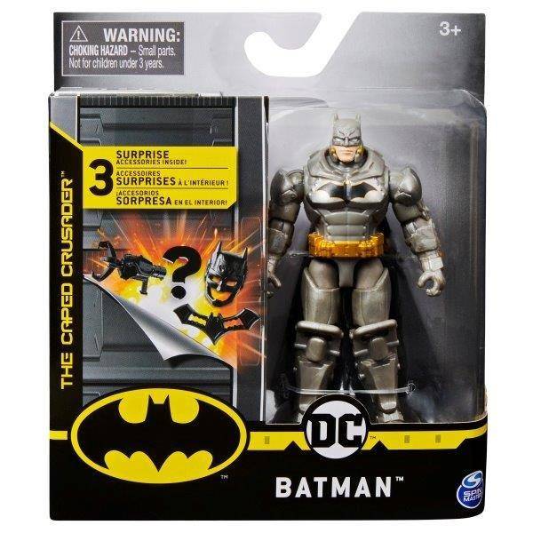 Batman akciófigurák 10 cm – Batman ezüst páncélban