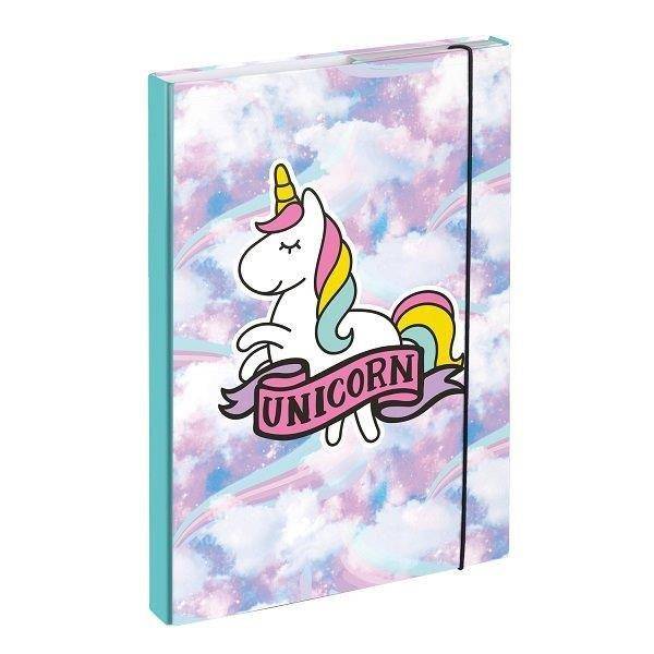 BAAGL unikornis füzetbox A4 - Szivárvány