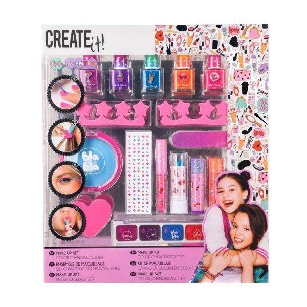 Create It! Make-Up szett színváltós vagy csillámos színekkel – Canenco