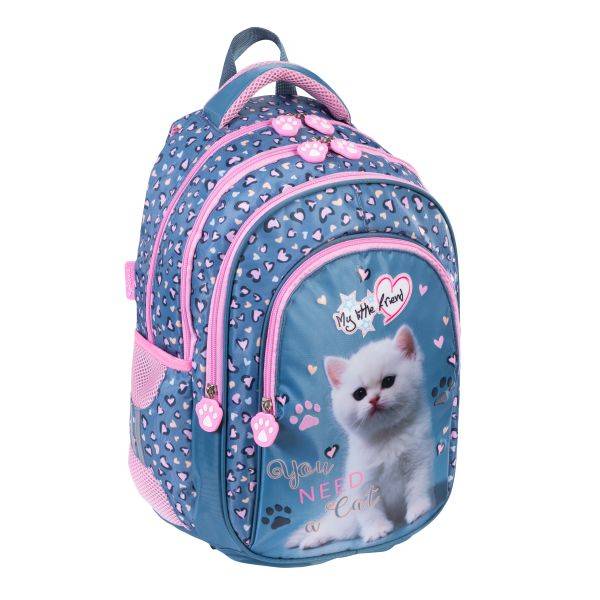 My Little Friend cicás iskolatáska, hátizsák – You need a cat
