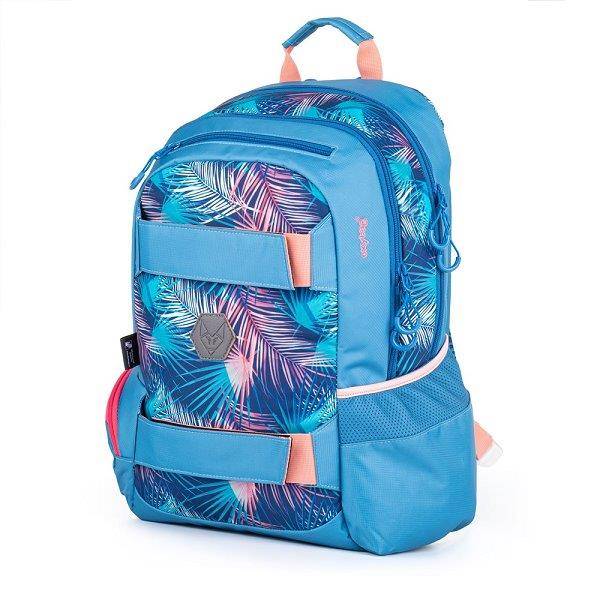 OXYBAG virágos ergonomikus iskolatáska, hátizsák