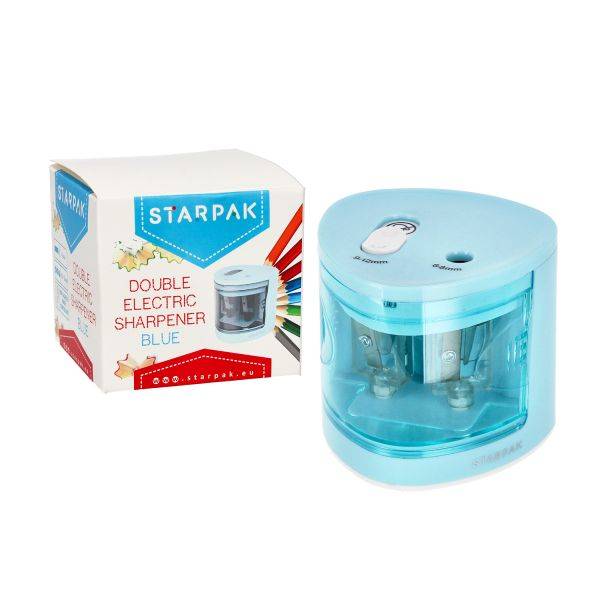 Starpak elektromos asztali hegyező – kék