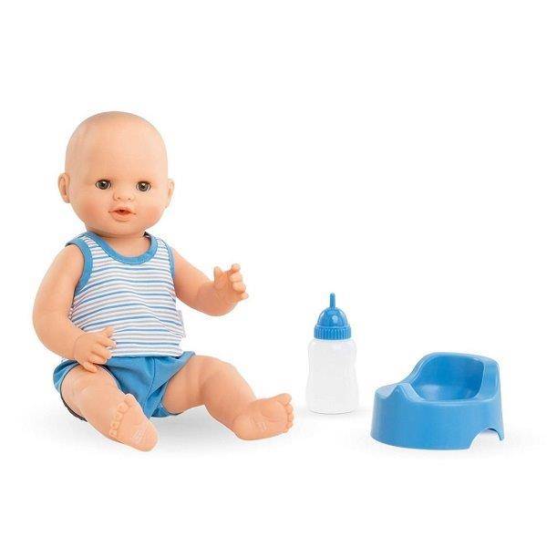 Corolle Paul fiú etethető, fürdethető, pisilős baba 36 cm-es