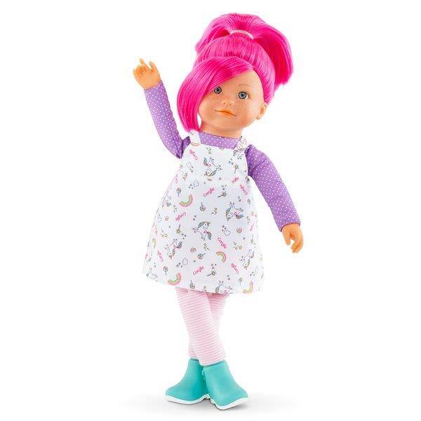 Corolle Rainbow Doll Nephelie hajas baba 36 cm-es