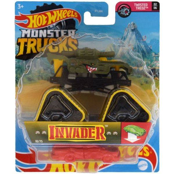 Hot Wheels Monster Trucks kisautó – Invader