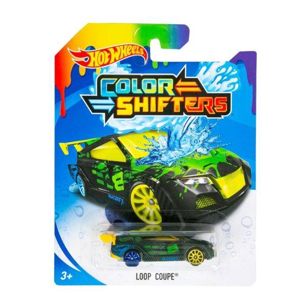 Hot Wheels színváltós kisautó Loop Coupe