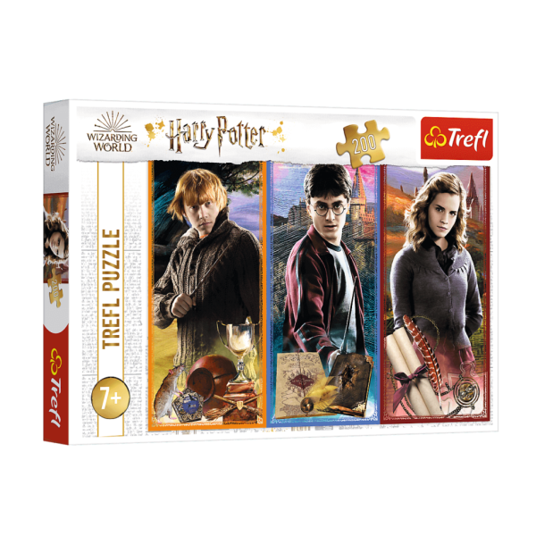 Harry Potter puzzle 200 db-os Trefl – A varázslat és boszorkányság birodalmában