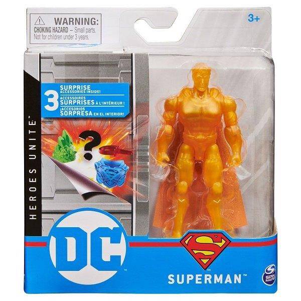 Spin Master DC akciófigurák 10 cm – arany Superman figura