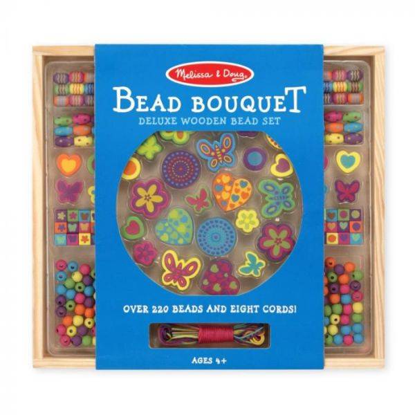 Melissa & Doug Fa gyöngy szett – bokréta
