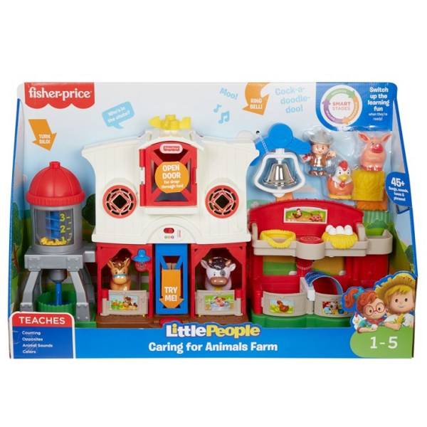 Fisher Price Little People Állatfarm játékszett figurákkal