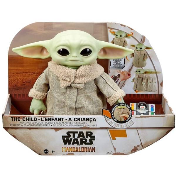 Baby Yoda interaktív figura távirányítóval