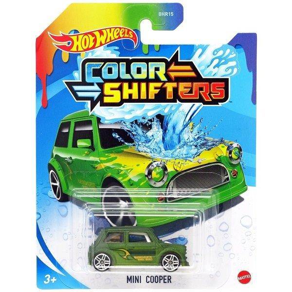 Hot Wheels színváltós kisautó Color Shifters - Mini Cooper