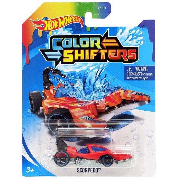 Hot Wheels színváltós kisautó Color Shifters - Scorpedo