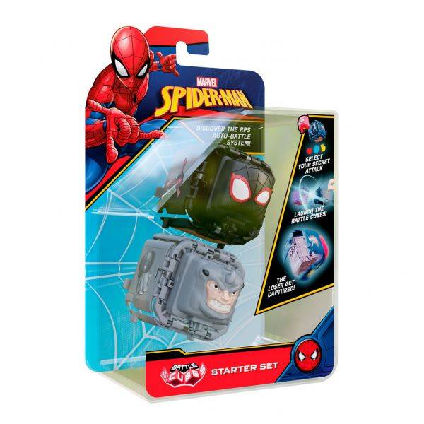 Battle Cube Spiderman kocka csata – Miles Morales vs Rhino MARVEL