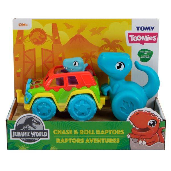 Tomy Toomies Jurassic World dinó járgány