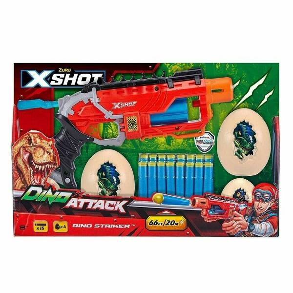 X-Shot Dino Attack Dino Striker szivacslövő fegyver