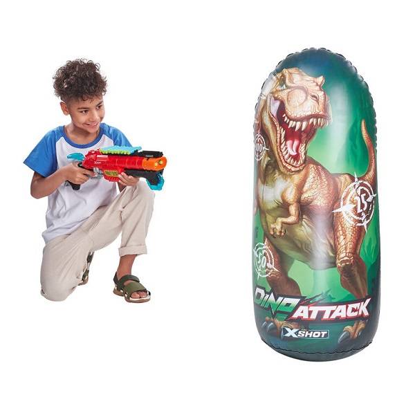 X-Shot Dino Attack felfújható dinó célpont