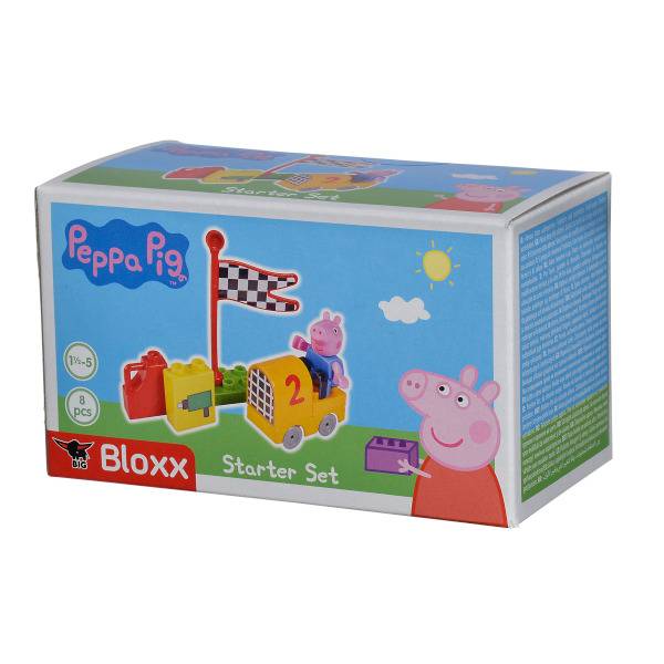 Play Big Bloxx Peppa malac kezdő szett – Zsoli autóversenye