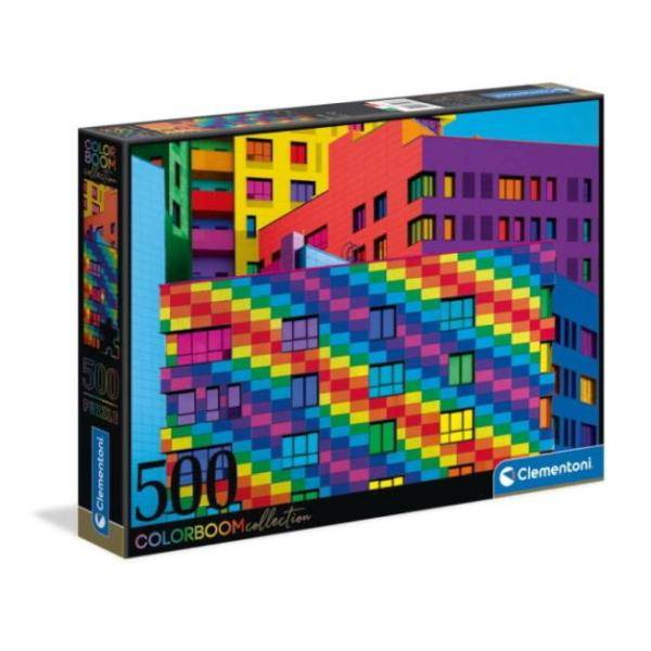 Clementoni ColorBoom puzzle 500 db-os – Négyzetek