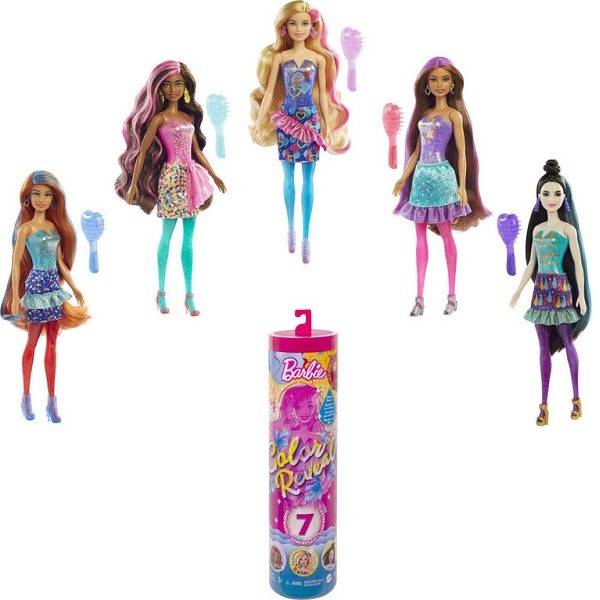 Barbie Color Reveal meglepetés baba – Irány a buli!