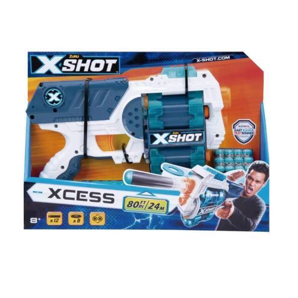 X-Shot Forgótáras pisztoly szivacslövő játékfegyver