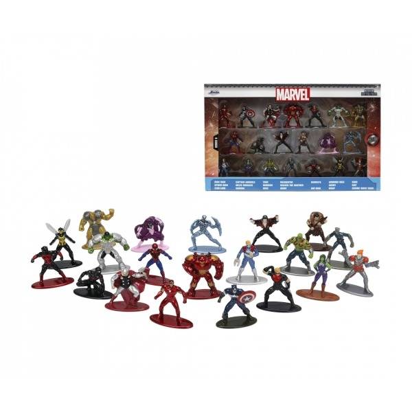 JADA Marvel nano metál figura szett 20 db-os – 6. széria