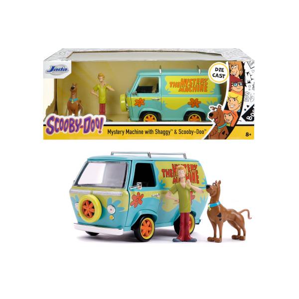 Scooby Doo Mystery Mashine fém autó figurákkal – Jada